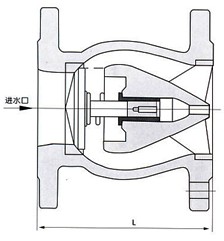 （DRVZ）H42X静音式止回阀结构图