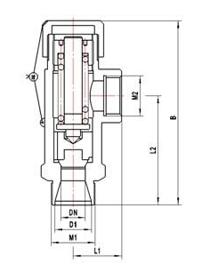 DA21F-25P低温安全阀
