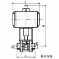 气动高真空球阀