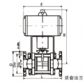 气动高真空球阀